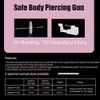 Beautidots 18PCS Body Piercing Kit for Ear/Nose/Lip/Eyebrow/Belly Button/Nipple Stainless Steel Piercing Needles Tools Safety Painless Disposable Self Piercing Gun