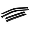 Smoked Tape-On Side Window Visor Rain Guards Shield Shades Compatible with 2007-2017 Compass