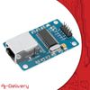 AZDelivery ENC28J60 Ethernet Shield LAN Network Module compatible with Arduino including E-Book!