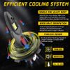 6PC 6000K LED Headlight + Fog Light Bulbs Kits For Mercedes-Benz E350 E320 E550