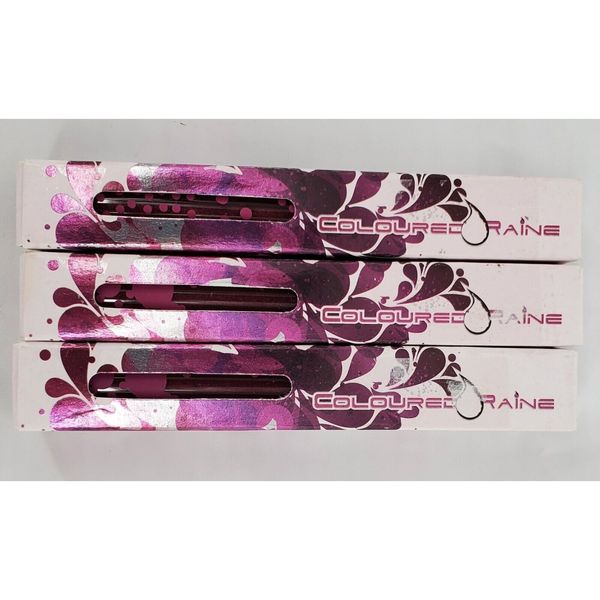 Lot of 3 COLOURED RAINE "Mary" Matte Lip Paint Liquid Lipstick 4g New