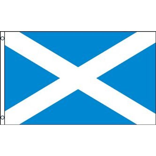 STS Nylon (NOT Polyester) Scotish Flag of Scotland, 3'x5' Nylon