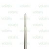 Set of 2 Brown Applicators, 6", Triangular Tip, Serrated, Stainless