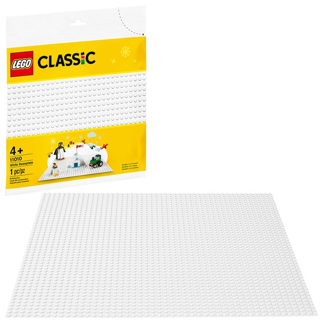 Lego 11010 Classic Baseplate (White)