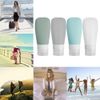 Silicone Travel Bottles, Vonpri Leak Proof Squeezable Refillable Travel Accessories Toiletries Containers Travel Size Cosmetic Tube for Shampoo Lotion Soap Liquids (2oz 4pack)