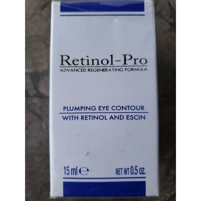 Retinol-Pro ITALY Advanced Regenerating Plumping Eye Contour Cream SEALED NEW