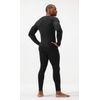 DEVOPS Men's Thermal Underwear Long Johns Set with Fleece Lined (Large, Black)