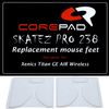 Corepad Skatez PRO Xenics Titan GE Air Wireless Mouse Sole 2 Set