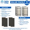 Air Purifier Filter and Pre-Filter Compatible with Honeywell True HEPA Filter H