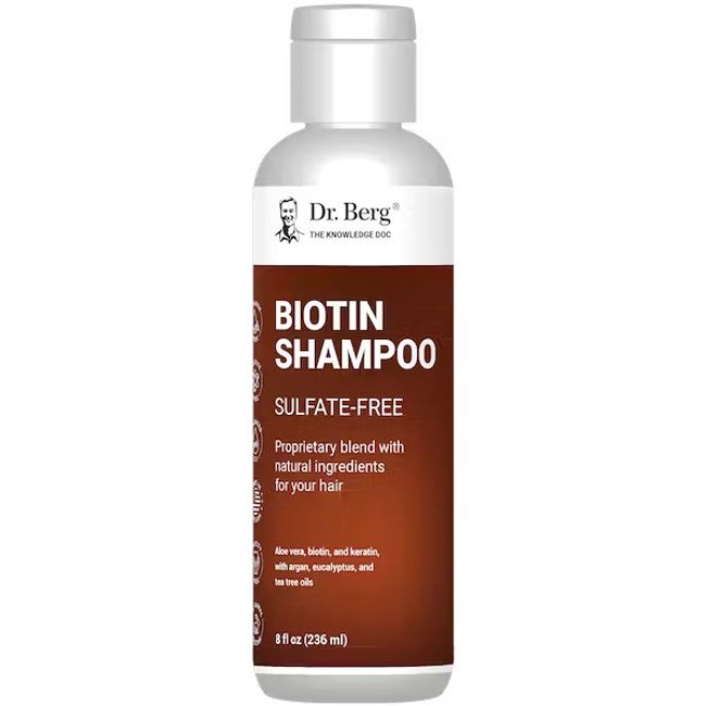 Dr. Berg Biotin Shampoo for Hair Growth and Hair Loss for Women - Thickening & V