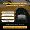 Front Disc Ceramic Brake Pad W/Hardware Kit for 2006-2013 Chevy Impala All Model