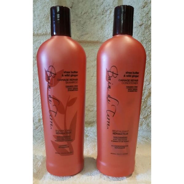 Bain de Terre Damage Repair Shampoo & Conditioner 13.5 fl oz ea - New!