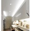 6W LED Round Recessed Ceiling Flat Panel Down Light Slim Lamp Cool White 6500k
