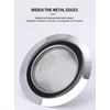 4-Pack 4.5" Sink Strainer Set – Stainless Steel Kitchen Drain Filter Catchers
