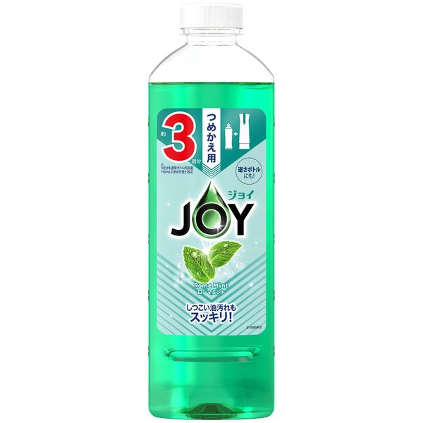 Joy Compact Dish Detergent, Rome Mint Scent, Refill, 15.3 fl oz (440 ml)