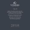 Viners Tabac 18/0 Silver Stainless Steel Soup Spoon