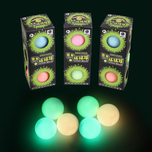 3pack Dream Balls,Glow in The Dark Sticky Balls That Stick to The Ceiling,Stress Balls for Kids and Adults,Cool Stuff for Teens,ASMR Stuff,Squishy Ball,Ceiling Balls,Sensory Balls,Fidget Toys