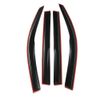 For 2008-2013 Toyota Highlander Window Visor Vent Shade Rain Guards Deflector