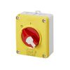 Switch – HP – Emergency – Insulated Case – 16 A 4P – Red Handle – IP66/67/69