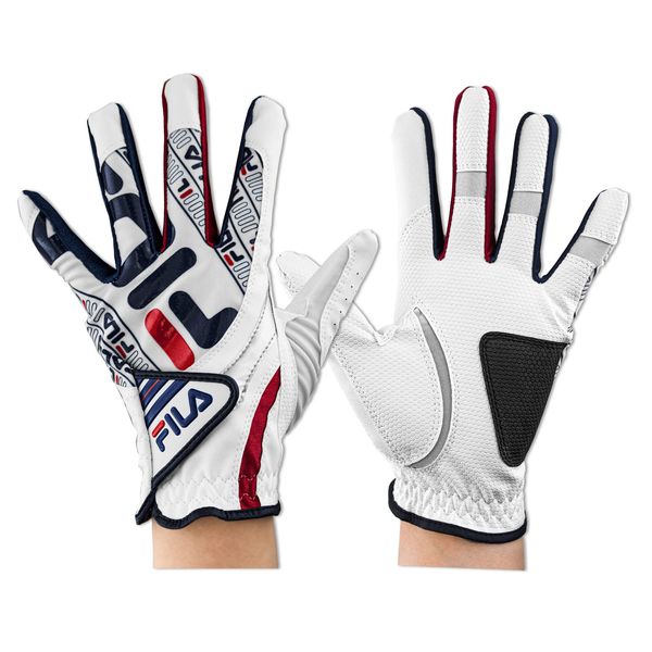 FILA One Size Golf Glove FL-OSGB-VC White/Blue Left Hand