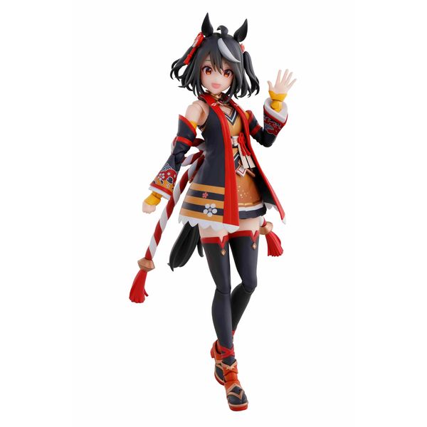 BANDAI SPIRITS S.H. Figuarts Uma Musume Pretty Derby Kitasan Black, Approx. 5.5 inches (140 mm), PVC & ABS, Pre-painted Action Figure