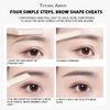 6 Pieces Eyebrow Razors Dermaplaning Blades for Face, Biodegradable Eco Women WheatStraw Facial Peach Fuzz Remover, Exfoliating Dermaplaning Tool for Women and Men