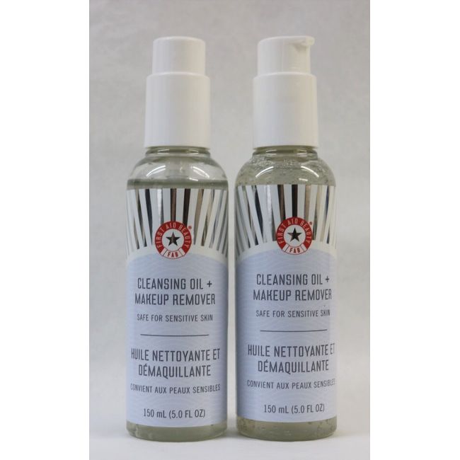 2x FAB First Aid Beauty Cleansing Oil + Makeup Remover for Sensitive Skin 5 oz