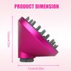 Upgraded Diffuser for Dyson Airwrap Attachments, Diffuser Nozzle Converting for Dyson Airwrap Styler To Hair Dryer
