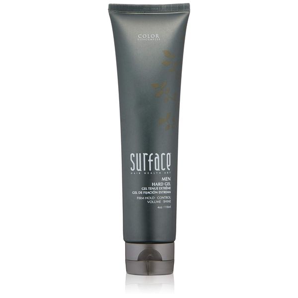 Surface Hair Men Hard Gel, 4 Fl Oz