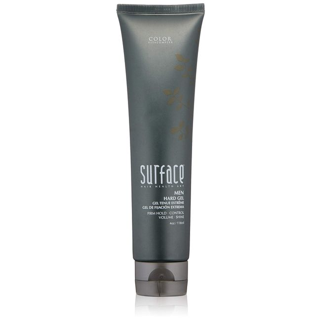 Surface Hair Men Hard Gel, 4 Fl Oz