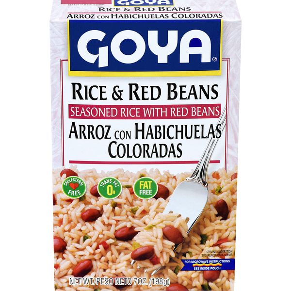 Goya Seasoned Rice and Red Beans Mix, 7 Ounce