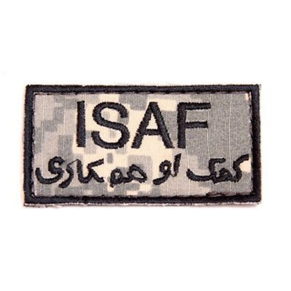 明日香縫製 ISAF パッチ ACU