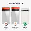kwmobile Case Compatible with Google Pixel 6a Case - Cover with Cork Finish - Light Brown