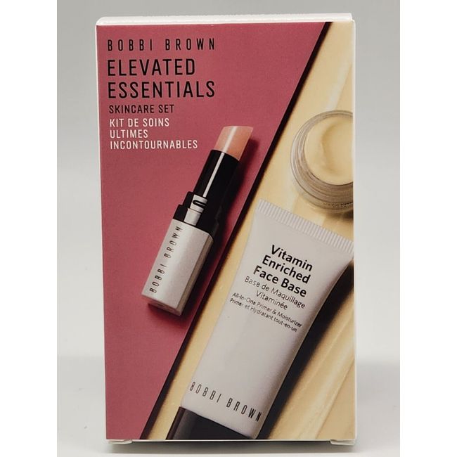 Bobbi Brown Elevated Essentials Skincare Set Travel Size Eye+Face Base +Lip Tint