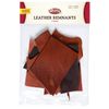 Weaver Leather Leather Remnant Bag Black/Chestnut ,1 lb.