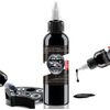 1 Bottle Baodeli Super Black Tattoo Ink - Tribal - Shade - Dynamic Pure Black Ink Skin Safe Permanent Tattoo Professional Tattoo Supply Body Painting Art (4oz/120ml)