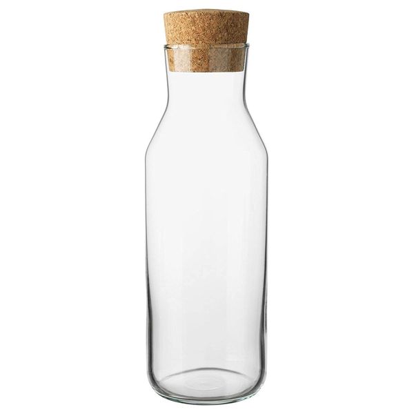 ZigZag Trading Ltd 2 x Carafe with stopper Clear glass/cork