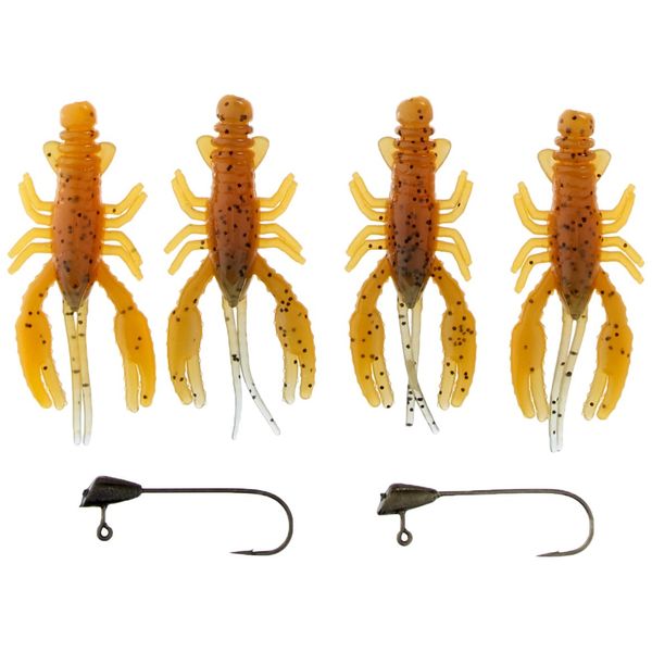 Leland Lures 87660 Trout Slayer, 6-Pack, Crawdad