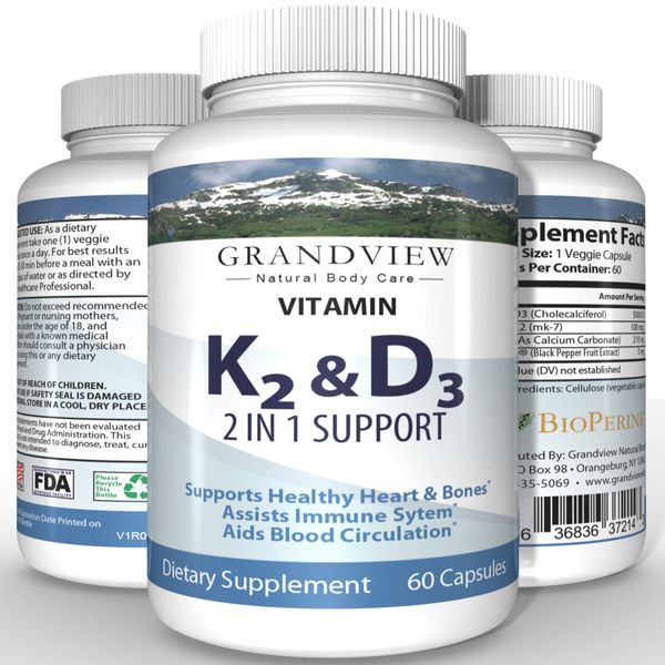 Vitamin K2/D3 - Grandview Natural Body Care