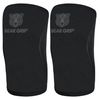 BEAR GRIP 7mm Knee Sleeves (Pair) for Weightlifting and Squats - S