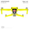 Wrapgrade Main Unit Skin Compatible with DJI Mavic Air 2 (NEON YELLOW)