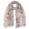 Basic Sense Butterfly Oversized Viscose Scarf, Beige