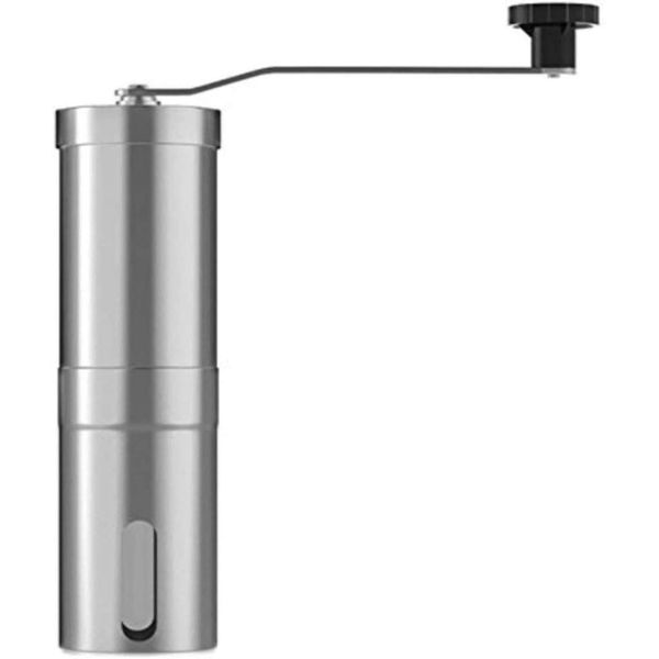 (exists) CM-512 Hand Grinding Coffee Grinder, Ceramic Blade, Stainless Steel Coffee Grinder, Compact, Portable, Easy to Clean, Outdoor