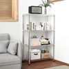 4 Tier Wire Chrome Shelf Kitchen Laundry Organizer Adjustable Shelves 14*30*48"