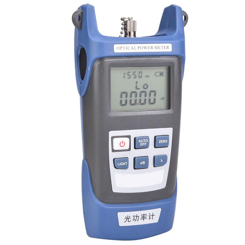 Fiber Optic Cable Tester With Visual Fault Locator - OPM & VFL Combo Meter FC/SC/ST Interface