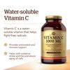 Solgar Vitamin C 1000 mg, 250 Vegetable Capsules - Antioxidant & Immune Support - Overall Health - Healthy Skin & Joints - Bioflavonoids Supplement - Non GMO, Vegan, Gluten No, Kosher - 250 Servings