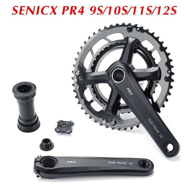 Chain clearance wheel crank