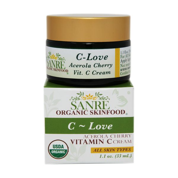 SANRE Vitamin C Facial Moisturizer, 1.1 OZ