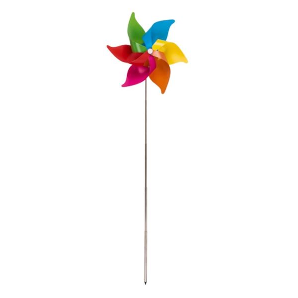 Out of the blue windmill colourful, approx. 27 cm