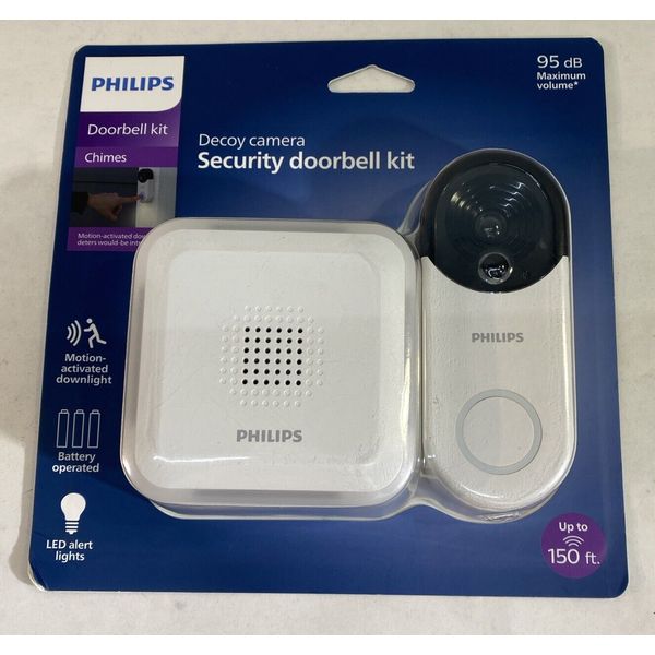 Philips Decoy Camera Security Doorbell Kit